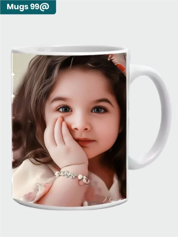 Personalized Coffee Mug | Custom Photo & Text Printed Ceramic Mug